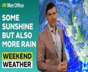 This is the Met Office UK Weather forecast for the weekend 22/02/2024 . &#60;br/&#62;&#60;br/&#62;After a blustery a showery day on Friday, it will turn a little chilly overnight. Although there will be some mist and fog at first and showers for some, Saturday is looking largely dry. Sunday then looks largely dry again in the north, but potentially very wet and windy in the south. Bringing you this weekend’s weather forecast is Alex Burkill.