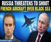 In a startling development, tensions between Russia and France have escalated, with Russian forces allegedly threatening to shoot down French flights patrolling international airspace over the Black Sea. France&#39;s Defence Minister, Sébastien Lecornu, expressed his concerns on Thursday, highlighting the aggressive stance adopted by Moscow amid the ongoing struggle in Ukraine.&#60;br/&#62; &#60;br/&#62; #RussianThreat #BlackSea #SébastienLecornu #RussiaUkraineWar #RussiaFranceTensions #BlackSeaAirspace&#60;br/&#62;~PR.151~ED.103~GR.121~HT.96~