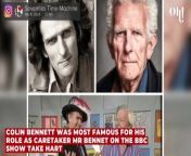 Colin Bennett: BBC star passed away two weeks ago, son Tom confirms his death from azn bbc