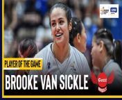 PVL Player of the Game Highlights: Brooke Van Sickle fuels Petro Gazz with 24 vs Akari from fuel molli