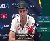Australia captain Pat Cummins praises his team after overcoming New Zealand, and a busy schedule.