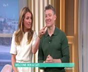 Cat Deeley and Ben Shephard make This Morning debut Source: This Morning, ITV