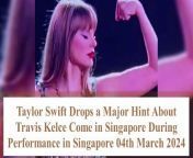 Embark on an intriguing journey into the world of love and anticipation as we unveil exclusive moments from Taylor Swift&#39;s mesmerizing performance in Singapore on March 4th, 2024, in our latest YouTube video, &#92;