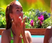 Cheeky kisses in Champagne Dares&#124; Love Island All Stars
