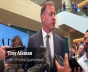 Troy Aikman: Children's Cancer Gala Is Best Thing I Do All year from chub gala xxx video