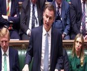 Jeremy Hunt confirms a 2p National Insurance cut from April 6 and for the self-employed it will be slashed from 8 percent to 6 percent. In the closing statements of his Budget, he says that today the country has been &#92;