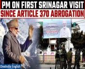 Prime Minister Narendra Modi is set to make a significant visit to Srinagar, marking his first trip to Kashmir since the abrogation of Article 370. The Prime Minister is expected to address a public meeting and unveil multiple development projects worth more than Rs 6,400 crore. &#60;br/&#62; &#60;br/&#62; #NarendraModi #Srinagar #J&amp;K #JammuAndKashmir #ModiInSrinagar #ModiInJ&amp;K #ModiInKashmir #ViksitBharatViksitJammuKashmir #Article370 #PMModi&#60;br/&#62;~HT.178~PR.151~ED.101~GR.122~