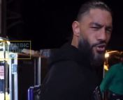 Roman reigns &amp; Paul Heyman backstage mode after The Rock Acknowledge him on WWE SMACKDOWN