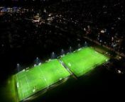 Two football pitches have been completed as part of the huge project in the King George V Playing Fields in Cosham. &#60;br/&#62;Video credit:Marcin Jedrysiak