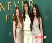 https://www.maximotv.com &#60;br/&#62;B-roll footage: Samantha Cormier, Caylee Cowan, Noa Fisher on the green carpet at Peacock&#39;s new series &#39;Apples Never Fall&#39; premiere on Tuesday, March 12, 2024, at the Academy Museum of Motion Pictures in Los Angeles, California, USA. This video is only available for editorial use in all media and worldwide. To ensure compliance and proper licensing of this video, please contact us. ©MaximoTV&#60;br/&#62;