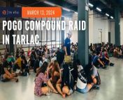 Philippine authorities conduct a raid on one of the biggest offshore gaming operations compounds in Bamban, Tarlac on Wednesday, March 13 over alleged human trafficking and serious illegal detention.&#60;br/&#62;&#60;br/&#62;Full story: https://www.rappler.com/nation/luzon/raid-pogo-compound-tarlac-march-13-2024/