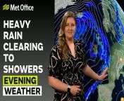Low pressure in charge through the rest of the weekend. Heavy rain pushes its way north and eastwards through Saturday evening and overnight. Brighter spells and heavy showers on Sunday.– This is the Met Office UK Weather forecast for the evening of 16/03/24. Bringing you today’s weather forecast is Ellie Glaisyer.