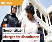 Sofiah Abdul Majid, 65, described the contents of the charge as ‘lies’.&#60;br/&#62;&#60;br/&#62;Read More:&#60;br/&#62;https://www.freemalaysiatoday.com/category/nation/2024/03/20/senior-citizen-who-caused-disturbance-at-penang-mosque-charged/&#60;br/&#62;&#60;br/&#62;Laporan Lanjut:&#60;br/&#62;https://www.freemalaysiatoday.com/category/bahasa/tempatan/2024/03/20/cetus-kekacauan-di-masjid-warga-emas-didakwa-di-mahkamah/&#60;br/&#62;&#60;br/&#62;Free Malaysia Today is an independent, bi-lingual news portal with a focus on Malaysian current affairs.&#60;br/&#62;&#60;br/&#62;Subscribe to our channel - http://bit.ly/2Qo08ry&#60;br/&#62;------------------------------------------------------------------------------------------------------------------------------------------------------&#60;br/&#62;Check us out at https://www.freemalaysiatoday.com&#60;br/&#62;Follow FMT on Facebook: https://bit.ly/49JJoo5&#60;br/&#62;Follow FMT on Dailymotion: https://bit.ly/2WGITHM&#60;br/&#62;Follow FMT on X: https://bit.ly/48zARSW &#60;br/&#62;Follow FMT on Instagram: https://bit.ly/48Cq76h&#60;br/&#62;Follow FMT on TikTok : https://bit.ly/3uKuQFp&#60;br/&#62;Follow FMT Berita on TikTok: https://bit.ly/48vpnQG &#60;br/&#62;Follow FMT Telegram - https://bit.ly/42VyzMX&#60;br/&#62;Follow FMT LinkedIn - https://bit.ly/42YytEb&#60;br/&#62;Follow FMT Lifestyle on Instagram: https://bit.ly/42WrsUj&#60;br/&#62;Follow FMT on WhatsApp: https://bit.ly/49GMbxW &#60;br/&#62;------------------------------------------------------------------------------------------------------------------------------------------------------&#60;br/&#62;Download FMT News App:&#60;br/&#62;Google Play – http://bit.ly/2YSuV46&#60;br/&#62;App Store – https://apple.co/2HNH7gZ&#60;br/&#62;Huawei AppGallery - https://bit.ly/2D2OpNP&#60;br/&#62;&#60;br/&#62;#FMTNews #SofiahAbdulMajid #PenangMosque #Disturbance
