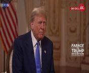 Donald Trump said the US would “100 per cent” stay in Nato and defend its members if Europe “plays fair” should he win the upcoming election.He made this reassurance after Nigel Farage questioned him about last month’s controversial comments which saw the former president say that Russia “can do whatever it wants” to Nato countries who do not pay their fair share.