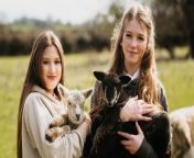 A family were left stunned after one of their sheep gave birth to rare twin lambs which were born completely different colours - one black and one white.&#60;br/&#62;&#60;br/&#62;Tracey Simpson went to bed on Saturday night (15/3) knowing one of her ewes was due to give birth any minute at their farm in Wem, Shrops.&#60;br/&#62;&#60;br/&#62;But she was unprepared to find the two lambs in the field the next morning – one black male and a white female.