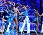 The salsa team lights up the stage with a heart-pounding dance routing.