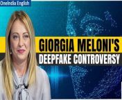 Italy&#39;s Prime Minister Giorgia Meloni confronts a digital deception scandal as she seeks damages exceeding &#36;100,000 over malicious deepfake videos. The indictment reveals that these fabricated videos were uploaded to a US-based pornographic website and amassed millions of views over several months, exacerbating the damage caused by this heinous act. Join us as we delve into the legal battle and the implications of deepfake technology on public trust and integrity. &#60;br/&#62; &#60;br/&#62;#GiorgiaMeloni #GiorgiaMeloniDeepfake #MeloniDeepfake #ItalyPM #Deepfake #Italy #ItalyNews #GiorgiaMeloniFakeVideo #Melodi #Oneindia&#60;br/&#62;~PR.274~ED.103~GR.123~