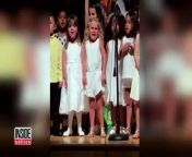 A young girl in Florida showed the audience just how far she&#39;d go when she stole the show at her preschool graduation. Sophia Urquijo, 4, led the performance as she and her graduating class in Miami performed the song, &#39;How Far I&#39;ll Go&#39; from Disney&#39;s hit movie, &#39;Moana.&#39;