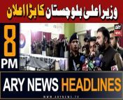 #CMBalochistan #SarfrazBugti #noshki #headlines &#60;br/&#62;&#60;br/&#62;Pakistan repays &#36;1 bln in Eurobonds&#60;br/&#62;&#60;br/&#62;Achakzai demands quashing cases against PTI founder&#60;br/&#62;&#60;br/&#62;Heavy rainfall, thunderbolts claim nine lives across country&#60;br/&#62;&#60;br/&#62;Sindh High Court’s six judges take oath as regular judges&#60;br/&#62;&#60;br/&#62;Met Office forecast rainfall in Karachi today&#60;br/&#62;&#60;br/&#62;Section 144 imposed in Pishin ahead of joint opposition’s gathering&#60;br/&#62;&#60;br/&#62;Follow the ARY News channel on WhatsApp: https://bit.ly/46e5HzY&#60;br/&#62;&#60;br/&#62;Subscribe to our channel and press the bell icon for latest news updates: http://bit.ly/3e0SwKP&#60;br/&#62;&#60;br/&#62;ARY News is a leading Pakistani news channel that promises to bring you factual and timely international stories and stories about Pakistan, sports, entertainment, and business, amid others.