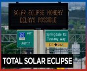 Small town businesses embrace total solar eclipse crowd&#60;br/&#62;&#60;br/&#62;The last time a total solar eclipse passed through this Texas town, horses and buggies filled the streets and cotton fetched 9 cents a pound. Nearly 150 years later, one thing hasn’t changed: the threat of clouds blocking the view.&#60;br/&#62;&#60;br/&#62;Overcast skies are forecast for Monday’s cosmic wonder across Texas, already packing in eclipse chasers to the delight of small town businesses.&#60;br/&#62;&#60;br/&#62;As the moon covers the sun, daytime darkness will follow a narrow corridor — from Mexico’s Pacific coast to Texas and 14 other states all the way to Maine and the eastern fringes of Canada. The best US forecast: northern New England.&#60;br/&#62;&#60;br/&#62;Like other communities along the path of totality, Waxahachie, a half-hour’s drive south of Dallas, is pulling out all the stops with a weekend full of concerts and other festivities.&#60;br/&#62;&#60;br/&#62;&#60;br/&#62;Photos by AP&#60;br/&#62;&#60;br/&#62;Subscribe to The Manila Times Channel - https://tmt.ph/YTSubscribe &#60;br/&#62;Visit our website at https://www.manilatimes.net &#60;br/&#62; &#60;br/&#62;Follow us: &#60;br/&#62;Facebook - https://tmt.ph/facebook &#60;br/&#62;Instagram - https://tmt.ph/instagram &#60;br/&#62;Twitter - https://tmt.ph/twitter &#60;br/&#62;DailyMotion - https://tmt.ph/dailymotion &#60;br/&#62; &#60;br/&#62;Subscribe to our Digital Edition - https://tmt.ph/digital &#60;br/&#62; &#60;br/&#62;Check out our Podcasts: &#60;br/&#62;Spotify - https://tmt.ph/spotify &#60;br/&#62;Apple Podcasts - https://tmt.ph/applepodcasts &#60;br/&#62;Amazon Music - https://tmt.ph/amazonmusic &#60;br/&#62;Deezer: https://tmt.ph/deezer &#60;br/&#62;Tune In: https://tmt.ph/tunein&#60;br/&#62; &#60;br/&#62;#themanilatimes&#60;br/&#62;#worldnews &#60;br/&#62;#solareclipse&#60;br/&#62;#business