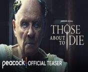 Primer avance de Those About To Die from all about my father