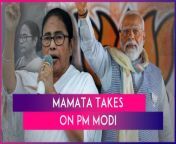 TMC leader and West Bengal Chief Minister Mamata Banerjee hit out at Prime Minister Narendra Modi for allegedly threatening action against opposition leaders after the Lok Sabha elections. PM Modi had accused the opposition of saving the corrupt and promised more stringent action against corrupt leaders after June 4. Reacting to his statement, Banerjee on Monday, April 8, said that the BJP’s &#92;