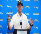 Jim Harbaugh Talks Getting Back in the NFL with the Chargers from caught by ms west