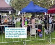 The Taste Tamworth food festival delivered its main course - Taste in the Park - on Saturday, April 13, 2024. Have a taste! Video by Jonathan Hawes
