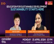 As the world grapples with pressing environmental issues and the urgency to achieve sustainable development goals, the role of education in fostering a culture of sustainability has never been more critical. How do we ensure that environmental and sustainability education is integrated into all levels of formal and informal education efforts, and involves students, teachers, and administrators, and everyone in the ecosystem? On this episode of #ConsiderThis Melisa Idris speaks to Tan Hui Shim, Associate Director of Strategy and Social Mobilisation for WWF-Malaysia and Dr Subarna Sivapalan, Associate Professor and Head of the School of Education at University of Nottingham Malaysia. She is also the Lead of the Malaysia Office for the UNESCO Chair in International Education and Development.