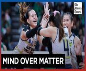 NU&#39;s Bella Belen downplays nagging back pain&#60;br/&#62;&#60;br/&#62;NU Lady Bulldogs&#39; Bella Belen said that she&#39;s overcoming her nagging back pain by displaying immense mental strength.&#60;br/&#62;&#60;br/&#62;The injury limited Belen to a career-low two points against Ateneo in the UAAP Season 86 women&#39;s volleyball tournament.&#60;br/&#62;&#60;br/&#62;Belen&#39;s mindset worked well as she bounced back with 14 points, 14 receptions, and seven digs on Sunday, April 14 at the Mall of Asia Arena, where the Bulldogs defeated the defending champs De La Salle Lady Spikers, 22-25, 25-23, 25-16, 25-22.&#60;br/&#62;&#60;br/&#62;Video by Niel Victor Masoy&#60;br/&#62;&#60;br/&#62;Subscribe to The Manila Times Channel - https://tmt.ph/YTSubscribe&#60;br/&#62; &#60;br/&#62;Visit our website at https://www.manilatimes.net&#60;br/&#62; &#60;br/&#62; &#60;br/&#62;Follow us: &#60;br/&#62;Facebook - https://tmt.ph/facebook&#60;br/&#62; &#60;br/&#62;Instagram - https://tmt.ph/instagram&#60;br/&#62; &#60;br/&#62;Twitter - https://tmt.ph/twitter&#60;br/&#62; &#60;br/&#62;DailyMotion - https://tmt.ph/dailymotion&#60;br/&#62; &#60;br/&#62; &#60;br/&#62;Subscribe to our Digital Edition - https://tmt.ph/digital&#60;br/&#62; &#60;br/&#62; &#60;br/&#62;Check out our Podcasts: &#60;br/&#62;Spotify - https://tmt.ph/spotify&#60;br/&#62; &#60;br/&#62;Apple Podcasts - https://tmt.ph/applepodcasts&#60;br/&#62; &#60;br/&#62;Amazon Music - https://tmt.ph/amazonmusic&#60;br/&#62; &#60;br/&#62;Deezer: https://tmt.ph/deezer&#60;br/&#62;&#60;br/&#62;Tune In: https://tmt.ph/tunein&#60;br/&#62;&#60;br/&#62;#themanilatimes &#60;br/&#62;#philippines&#60;br/&#62;#volleyball &#60;br/&#62;#sports&#60;br/&#62;
