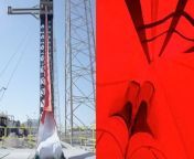 SpaceX&#39;s Launch Pad 40 at the Cape Canaveral Space Force Station in Florida has been fitted with a chute for astronauts to use in case of emergency.&#60;br/&#62;&#60;br/&#62;Credit: Space.com &#124; footage courtesy: SpaceX &#124; edited by Steve Spaleta