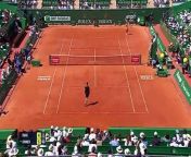 Second seed Jannik Sinner defeated Holger Rune in Monte Carlo for a fifth semi-final in as many tournaments