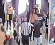 AEW Airs CM Punk vs Jack Perry Brawl Video Footage All out from penis de cm