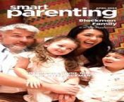 Smart Parenting April Cover stars: The Blackman Family from black xxx parent