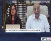 Kent RO CMD Mahesh Gupta On Growth And New Operations from padmaja ro xxx