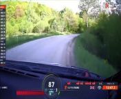 WRC Croatia 2024 SS08 Neuville vs Evans Equality Overall 1ST from 1st time pillow humping
