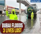 Join us as we delve into the aftermath of the devastating floods in Dubai, where tragedy struck with the loss of three lives. Witness the resilience of a city as it struggles to return to normality after two women suffocated in their car and a man tragically perished in a sinkhole. Stay tuned for the latest updates on the recovery efforts and the impact of this natural disaster on Dubai&#39;s community and infrastructure. &#60;br/&#62; &#60;br/&#62;#Dubai #DubaiFloods #DubaiRains #DubaiFlood #DubaiNews #UAEFloods #UAERains #UAENews #OmanRains #Oneindia&#60;br/&#62;~PR.274~ED.101~