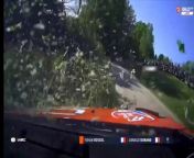 WRC 2 Croatia 2024 Day 1 Rossel Incredible Save from crazy girl boob show