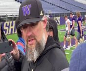 Huskies offensive coordinator shares his thoughts on what the offense will look like.