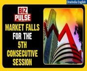 As the trading session commenced on April 19th, both the Sensex and the Nifty continued their downward trend for the fifth consecutive day, fueled by reports of Israel&#39;s recent missile launch on Iran. This event triggered a surge in oil and gold prices, heightening concerns about the global economy. Concurrently, the commencement of Lok Sabha elections added to the domestic landscape. The Indian rupee also opened at a historic low of 83.55 per Dollar. &#60;br/&#62; &#60;br/&#62;#Market, #Sensex, #Nifty, #IranIsraelConflict, #StockMarket &#60;br/&#62;~PR.152~ED.103~GR.122~