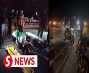Three people were killed and three others seriously injured after their motorcycles were involved in a seven-vehicle pile-up at KM9.9 of the Ketereh-Kota Bharu Highway on Tuesday (April 16).&#60;br/&#62;&#60;br/&#62;Read more at https://tinyurl.com/ydupk5h8 &#60;br/&#62;&#60;br/&#62;WATCH MORE: https://thestartv.com/c/news&#60;br/&#62;SUBSCRIBE: https://cutt.ly/TheStar&#60;br/&#62;LIKE: https://fb.com/TheStarOnline