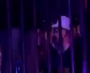 Taylor Swift and Travis Kelce were spotted kissing at a Coachella after party.&#60;br/&#62;&#60;br/&#62;Taylor Swift and her boyfriend Travis Kelce were spotted at Neon Carnival- an invite-only party on Sunday night (14/04).&#60;br/&#62;&#60;br/&#62;The couple arrived at 2:15am and partied in a private VIP section near the stage with a group of friends.&#60;br/&#62;&#60;br/&#62;Footage shows the smitten pair dancing and sharing a smooch while sat at a table surrounded by their friends.