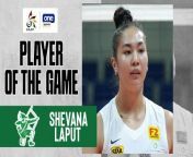 UAAP Player of the Game Highlights: Shevana Laput guides DLSU to victory vs Adamson from game of bones ki