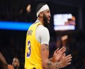 Lakers Secure 7th Seed in Tense Game Against Pelicans from justine davis