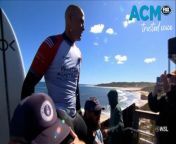 The iconic Kelly Slater has left fans wondering if he&#39;s surfed his final wave after giving an emotional interview following his exit from the Margaret River. Courtesy: Fox Sports Australia