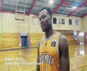 Sekou Sylla ahead of his Thunder return, speaking about his first professional basketball stint in Sweden. Video by Jacob Bevis/Eve Woodhouse