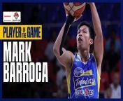 PBA Player of the Game Highlights: Mark Barroca continues to play through injury, fires 19 points for Magnolia vs. Blackwater from mark jefferson hot