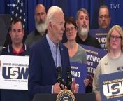 President Joe Biden called China “xenophobic” while highlighting the Asian nation’s economic woes, as he sought to make the case for U.S. economic strength during a campaign stop in the swing state of Pennsylvania.