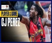 PBA Player of the Game Highlights: CJ Perez produces 29 points for league-leading San Miguel vs. NorthPort from roja san