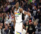 NBA Playoffs: Edwards Shines, Timberwolves Outplay Suns in GM1 from sun xxx